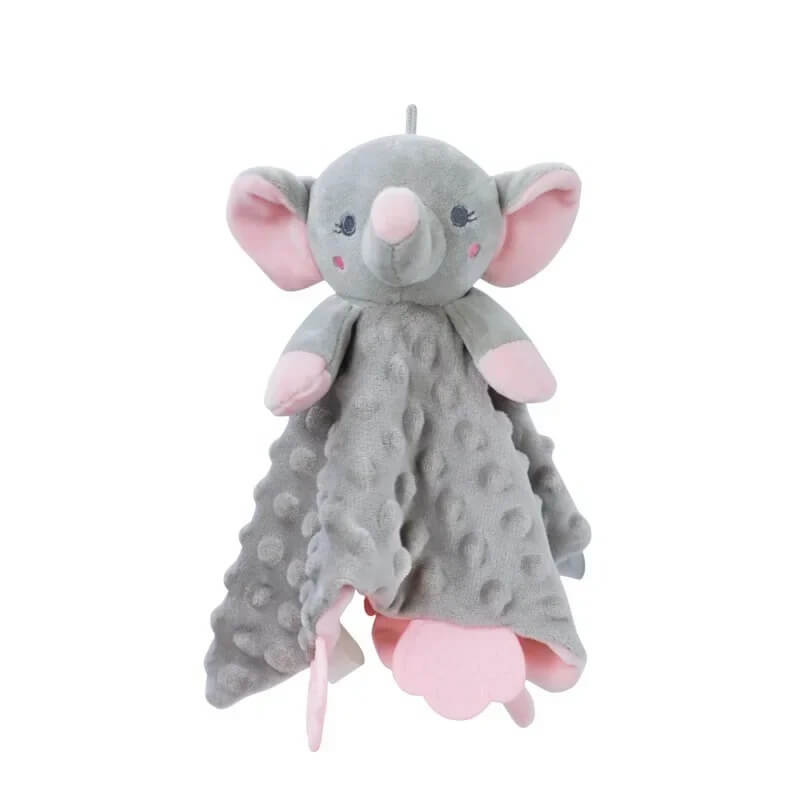 Doudou personnalisé et Multi-sensoriel variant éléphant