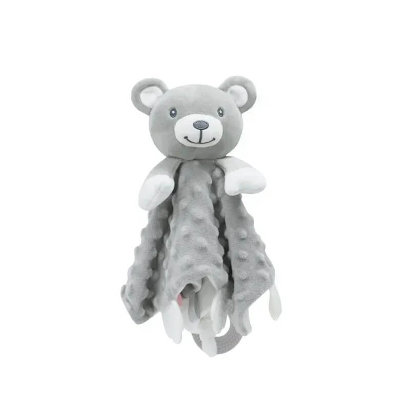 Doudou personnalisé et Multi-sensoriel variant ourson