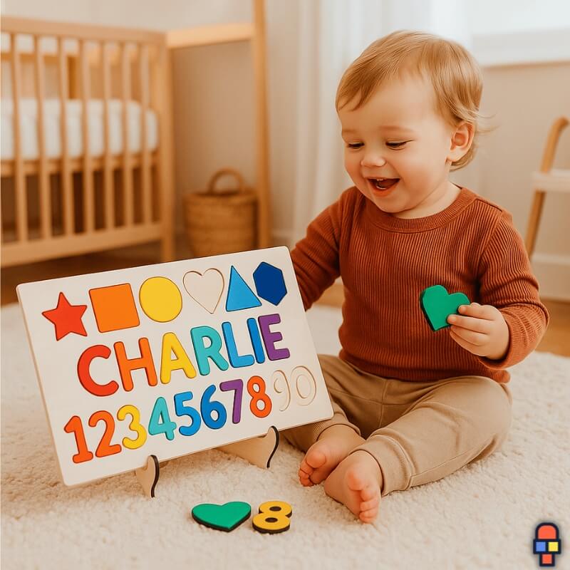 Puzzle personnalise prenom BabyPuzzle principale