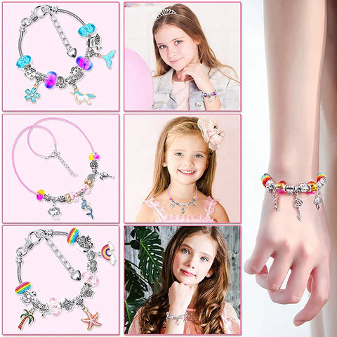 MonPti'Coffret™ | Kit de Création de Bijoux pour Petites Filles