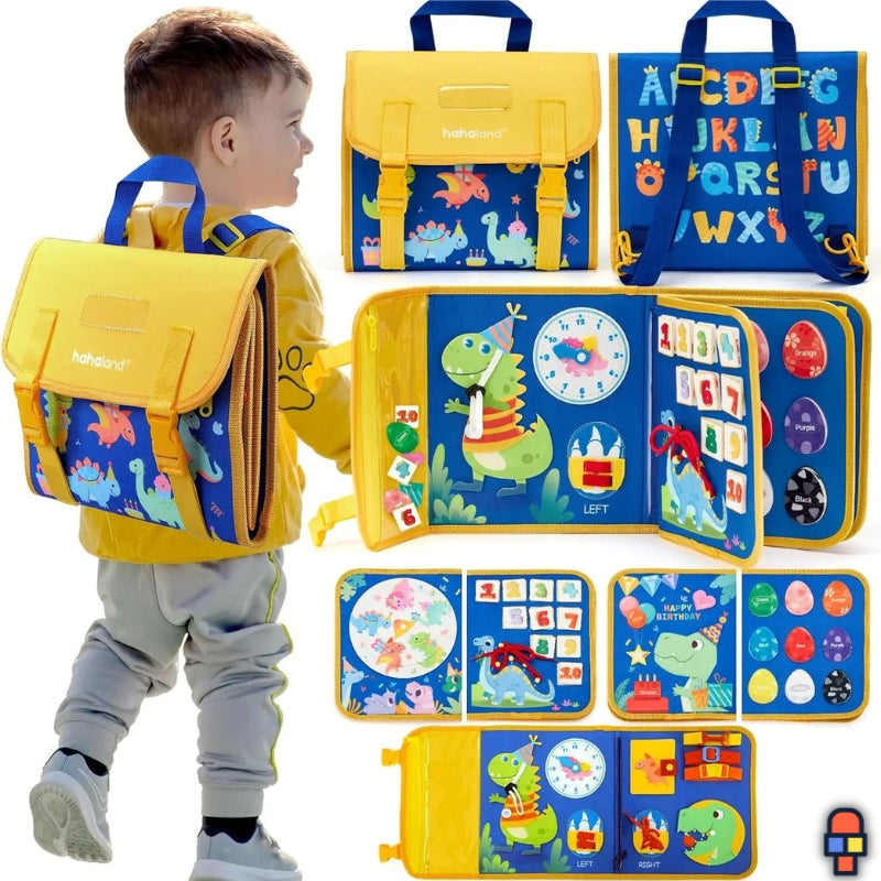 Busy Board Montessori | Mon P’tit Cartable Éveil’Aventure