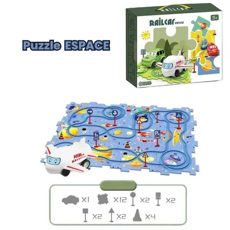 circuit voiture enfant railcar espace
