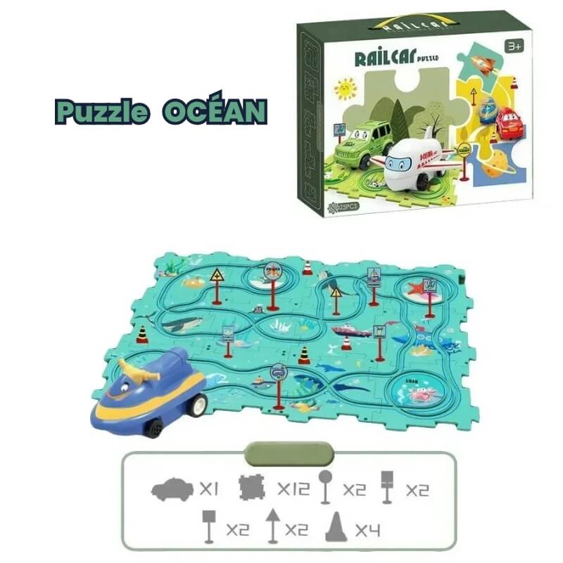 circuit voiture enfant railcar ocean