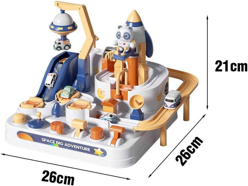Circuit voiture enfant MissionGalaxie taille
