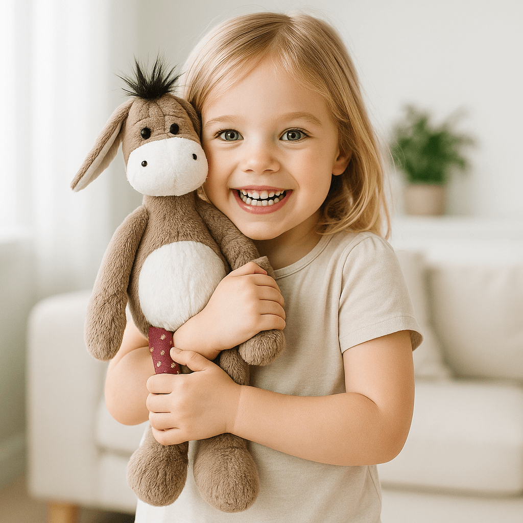 doudou bébé fille églantine blonde