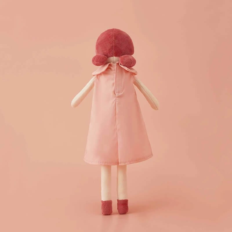 doudou bébé fille dos