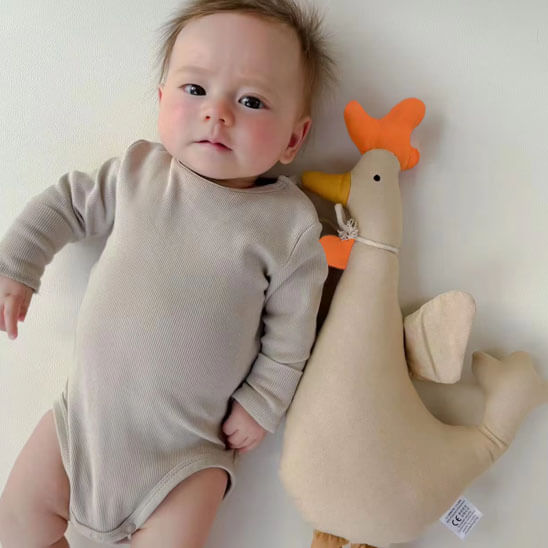 doudou bebe poule bebe