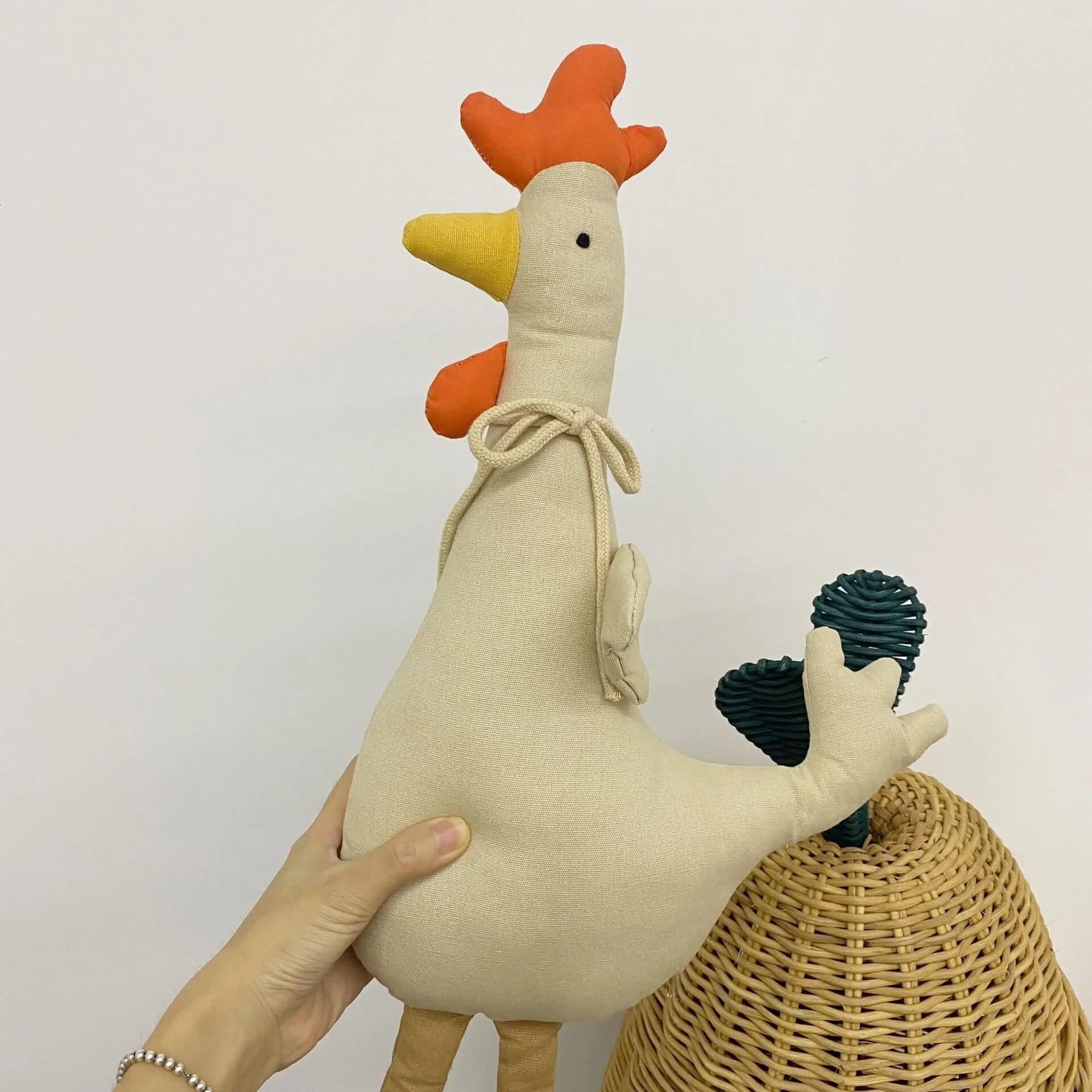 doudou bebe poule