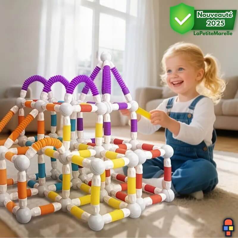 Jeu construction magnétique FlexiBlocs principale