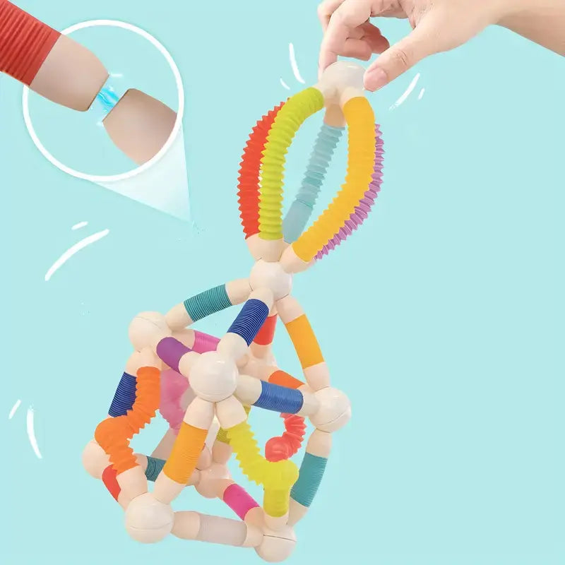 Jeu construction magnétique FlexiBlocs puissant