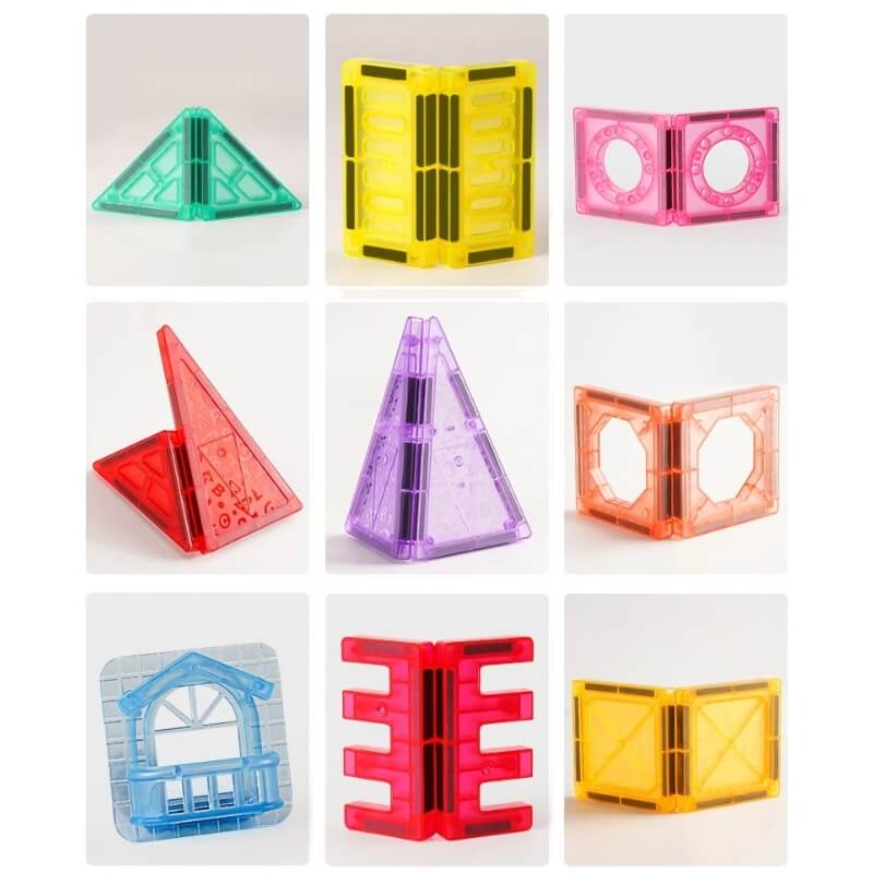 jeu construction magnétique magnetimonde bord lisse