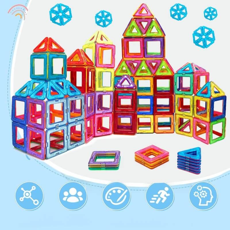 Jeu construction magnétique Ptits aimants dev