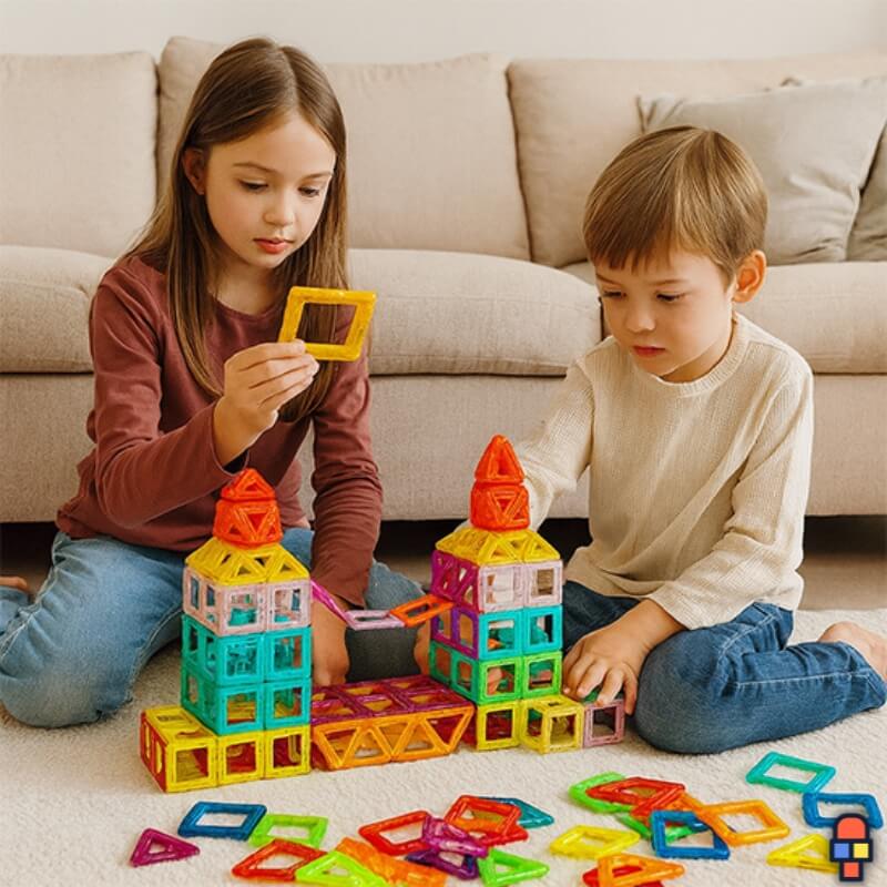 Jeu construction magnétique Ptits aimants principale