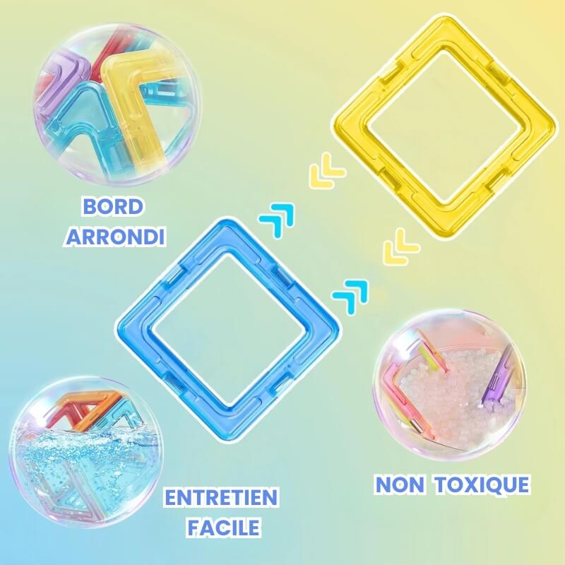Jeu construction magnétique Ptits aimants secure