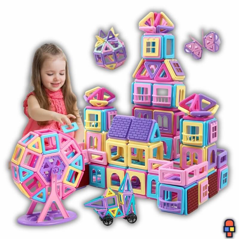 Jeux de construction magnétique MagnetiDouceur principale