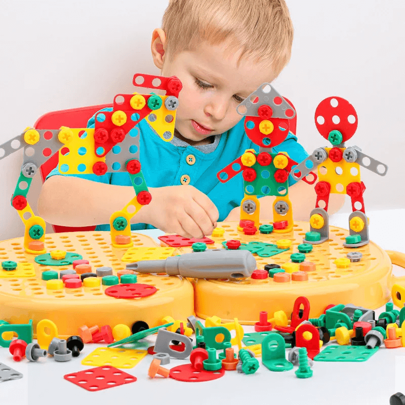 Jeux de construction avec visseuse | BricolKid™