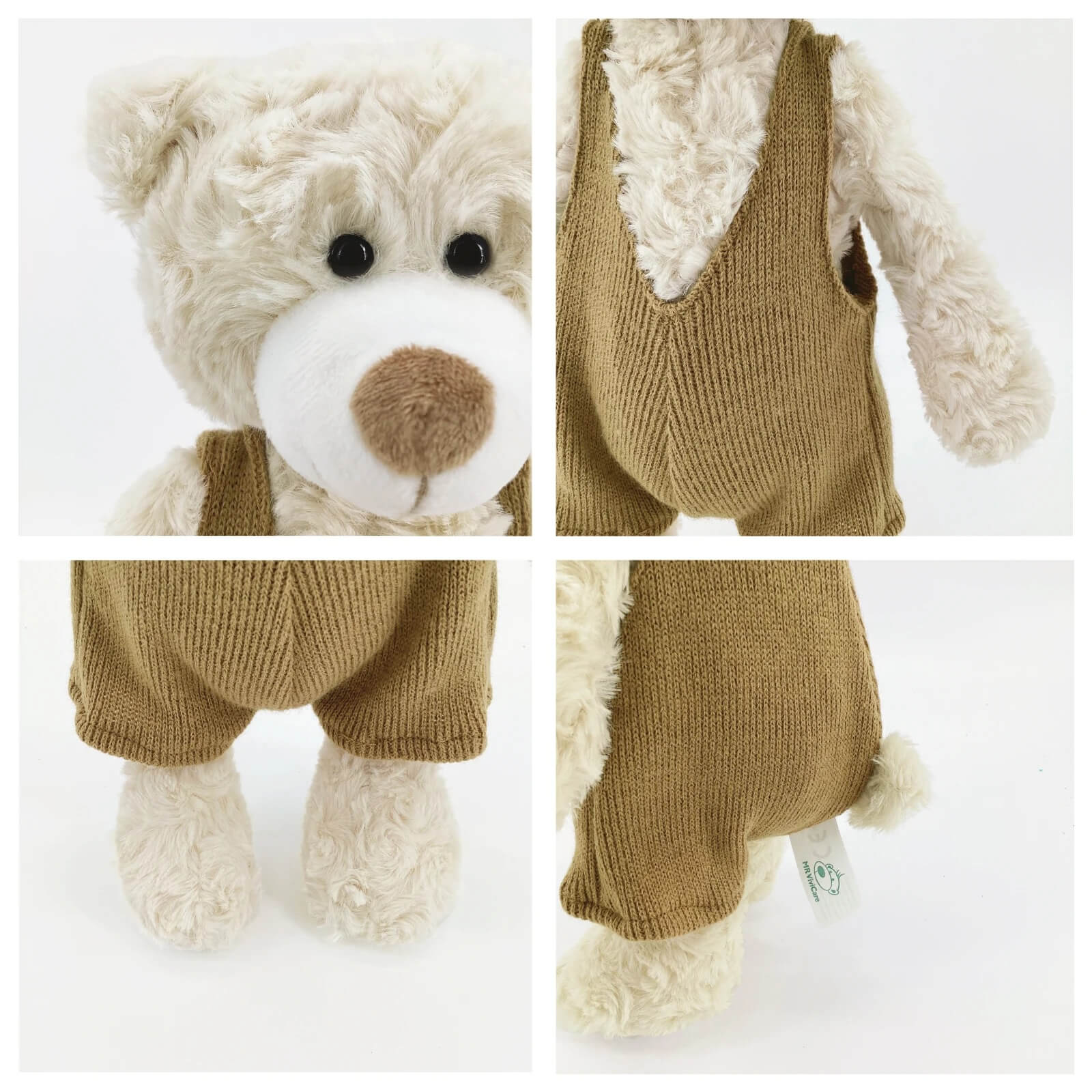 ours en peluche teddy calme détail