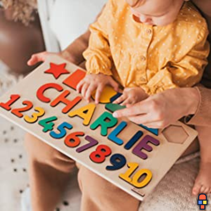 BabyPuzzle™  Puzzle prénom personnalisé – LaPetiteMarelle