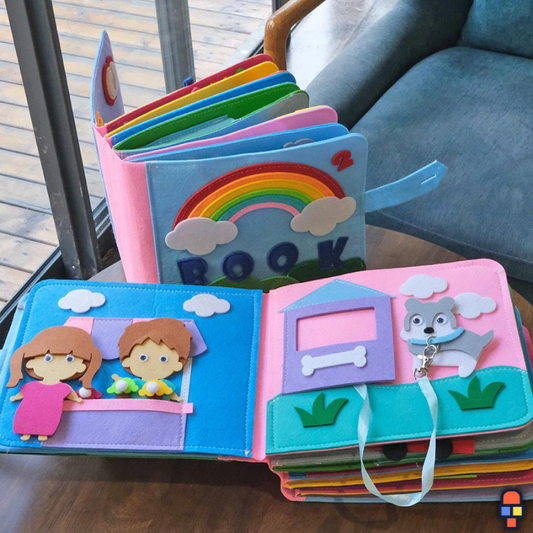 BabyBook 2™ | Livre 3D Montessori