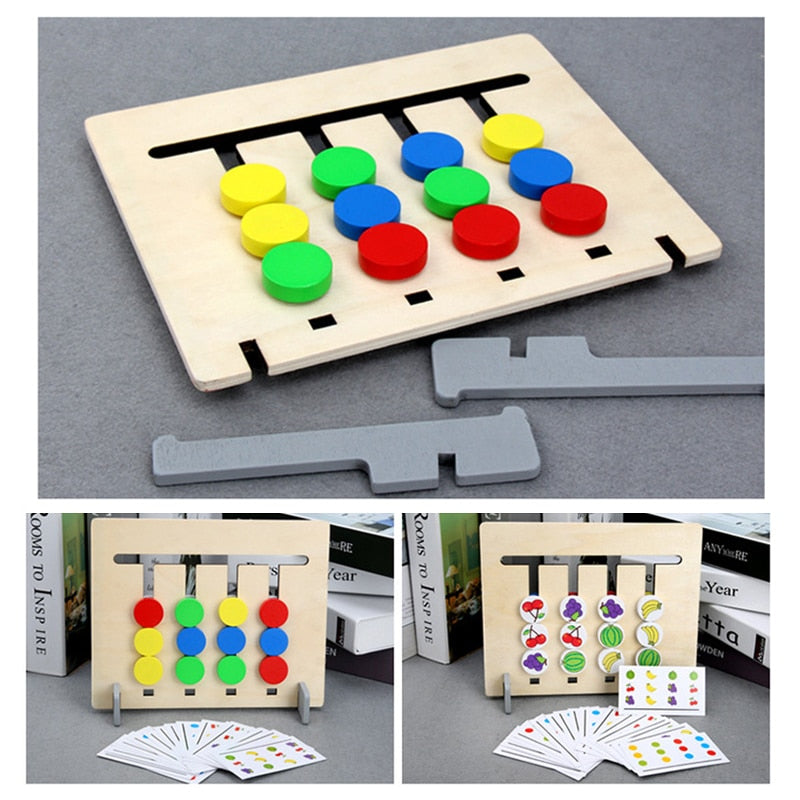 ColorWood™ | Jeu de raisonnement logique pour les enfants